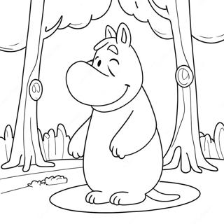 Moomin Coloring Pages