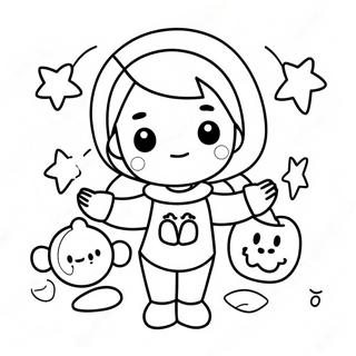 Gacha Life Coloring Pages