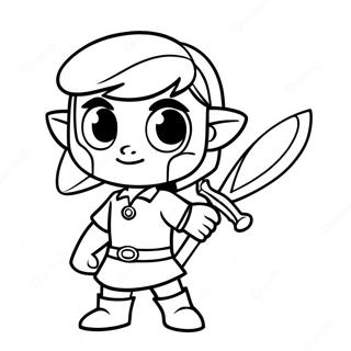 Toon Link Coloring Page 56212-45283