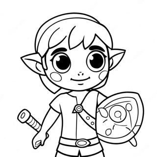 Toon Link Coloring Page 56212-45284