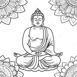 Enlightenment Spiritual Coloring Page 56232-45299