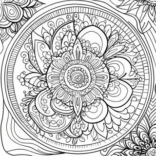 Enlightenment Spiritual Coloring Pages