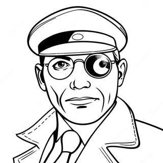 Spy Coloring Page 56242-45302