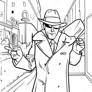 Spy Coloring Page 56242-45304