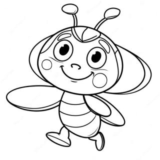 Maya The Bee Coloring Pages