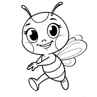 Maya The Bee Coloring Page 56252-45310