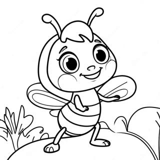 Maya The Bee Coloring Page 56252-45311