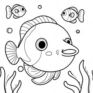 Blob Fish Coloring Page 56272-45323