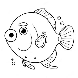 Blob Fish Coloring Page 56272-45324