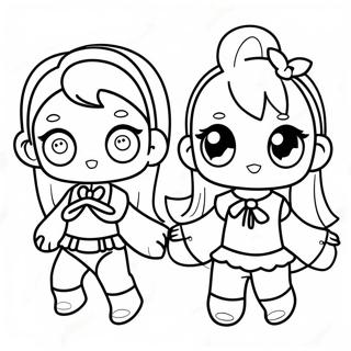 Gacha Life Coloring Pages