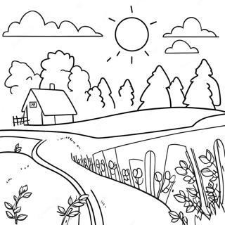 Heartland Landscape Coloring Page 56322-45362