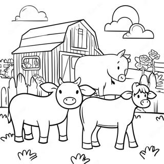 Heartland Farm Animals Coloring Page 56323-45373