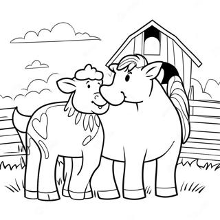 Heartland Farm Animals Coloring Page 56323-45374