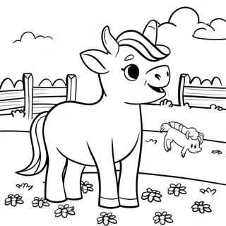 Heartland Farm Animals Coloring Page 56323-45375