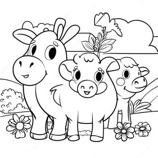 Heartland Farm Animals Coloring Page 56323-45376