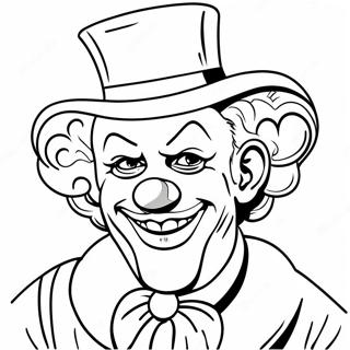 Art The Clown Coloring Pages