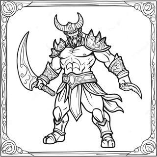 Diablo Coloring Page 56402-45426