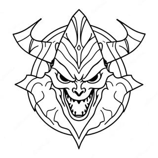 Diablo Coloring Page 56402-45428