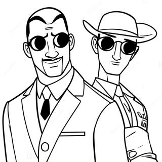 Spies In Disguise Coloring Pages