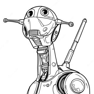 Star Wars Battle Droid Coloring Page 56462-45478