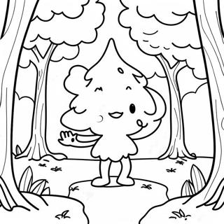 Happy Little Trees Coloring Page 56493-45507