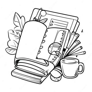 Planner Coloring Pages