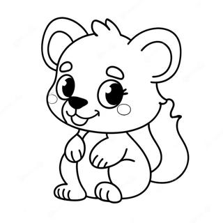 Cute Animal Planner Coloring Page 56503-45514