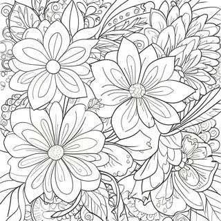 Fine Line Coloring Pages