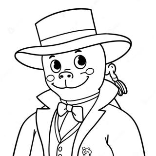 Ranboo In Colorful Outfit Coloring Page 56583-45577