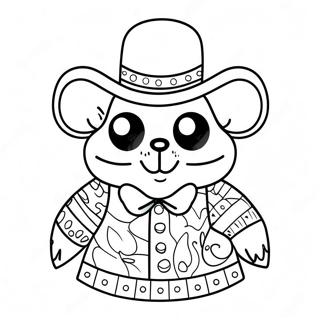 Ranboo In Colorful Outfit Coloring Page 56583-45579