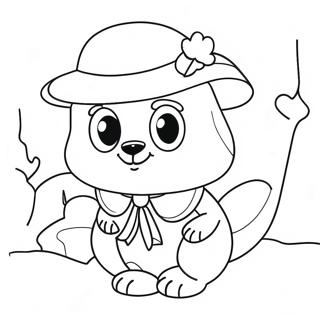 Ranboo In Colorful Outfit Coloring Page 56583-45580