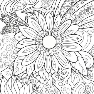 Simple For Adults Easy Coloring Page 56592-45582