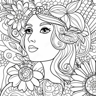 Simple For Adults Easy Coloring Page 56592-45583