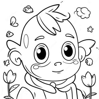 Charming Kevin Henkes Characters Coloring Page 56643-45629