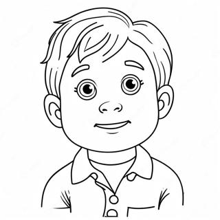 Charming Kevin Henkes Characters Coloring Page 56643-45631