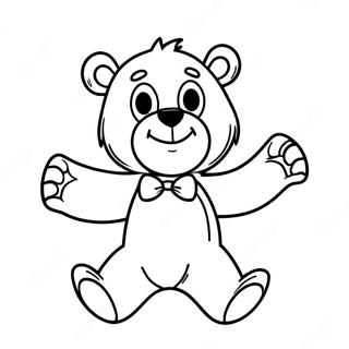 Scary Bear Coloring Page 56652-45628