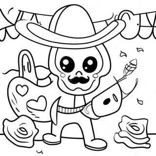 Cinco De Mayo Celebration Coloring Page 56662-45638