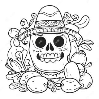 Cinco De Mayo Celebration Coloring Page 56662-45639