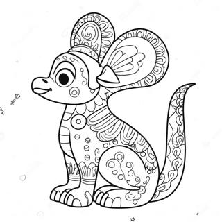 Alebrijes Coco Coloring Page 56682-45660