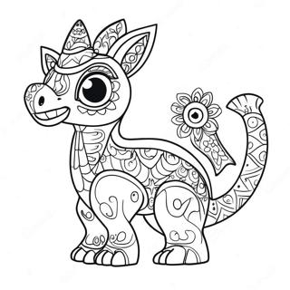 Alebrijes Coco Coloring Pages