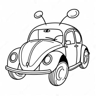 Love Bug Coloring Pages