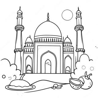 Eid Al Adha Coloring Pages