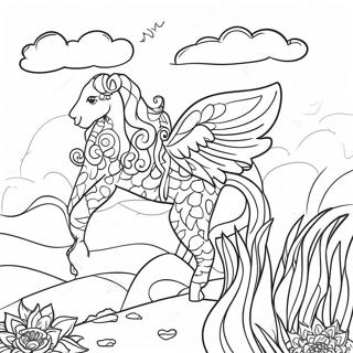 Creative Midjourney Coloring Page Prompts 56793-45744