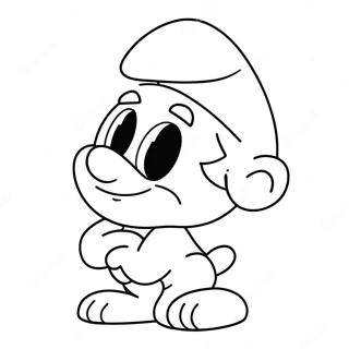 Smurfs Coloring Page 5681-4699