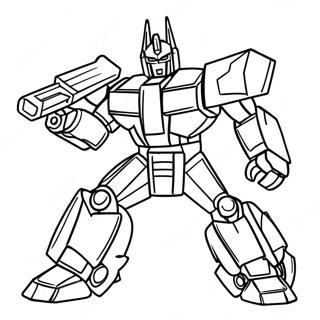 Transformers Unicorn In Action Coloring Page 56823-45765