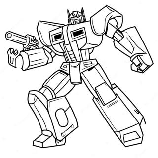 Transformers Unicorn In Action Coloring Page 56823-45766