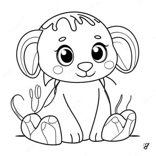 Jellycat Coloring Page 56852-45790