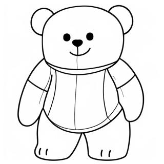 Roblox Bear Coloring Page 56882-45816