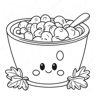 Mac And Cheese Coloring Pages