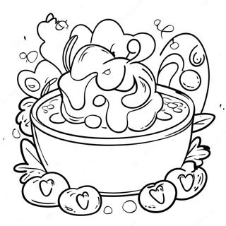 Mac And Cheese Coloring Page 56942-45863